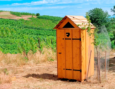 Location d'un toilette sèche pour un mariage